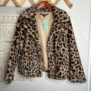 HYFVE Leopard Jacket small